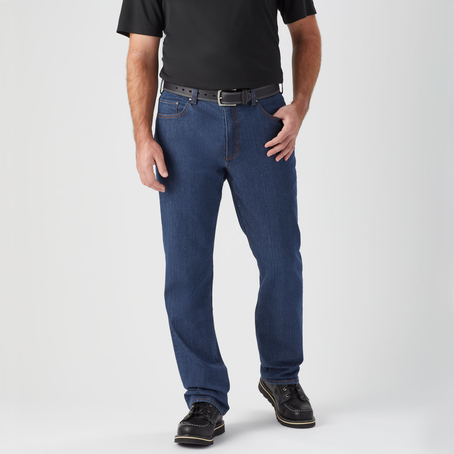 Men's 40 Grit Relaxed Fit Jeans, 40356 (Medium Denim)