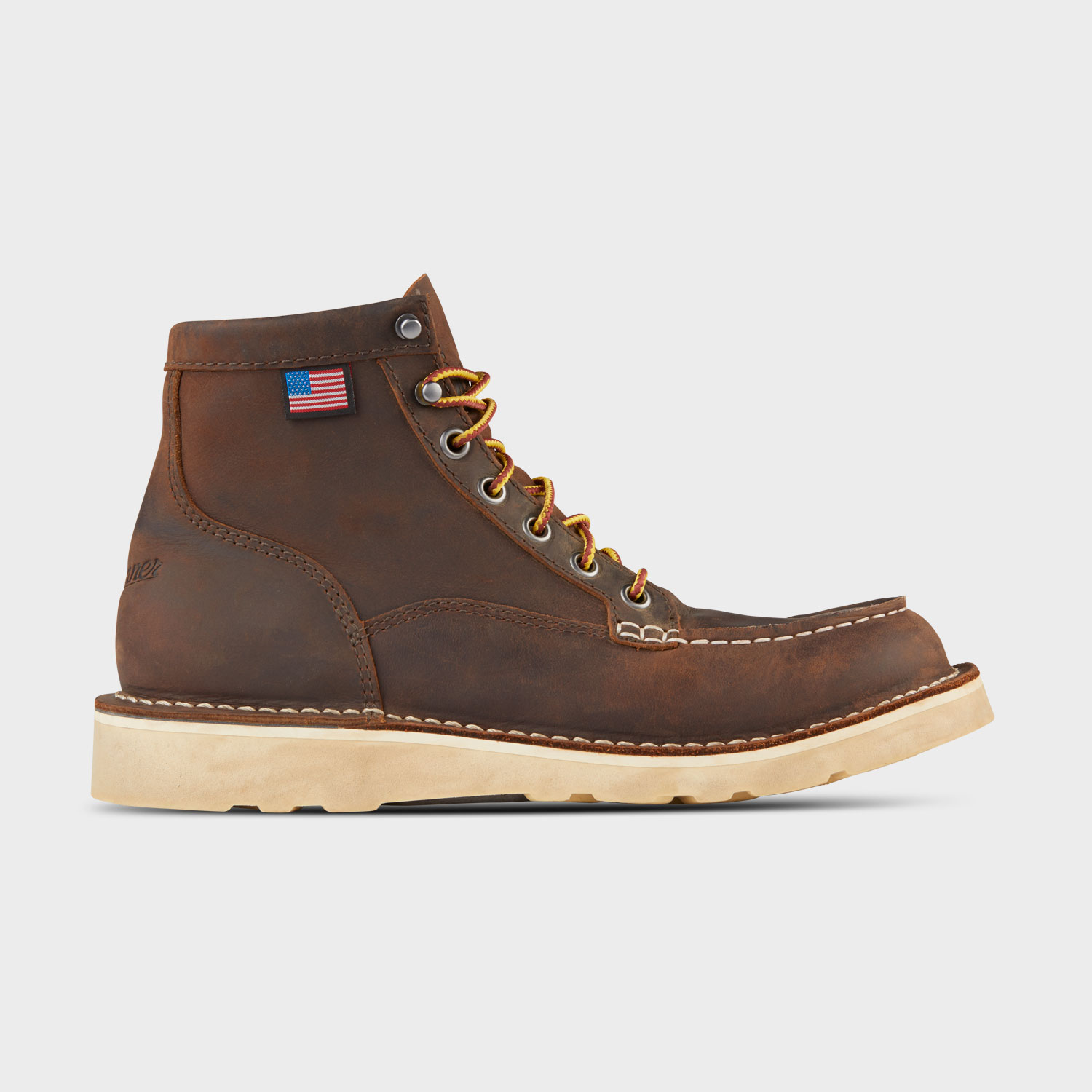 Women's Danner Bull Run Moc Toe Boots (Brown)
